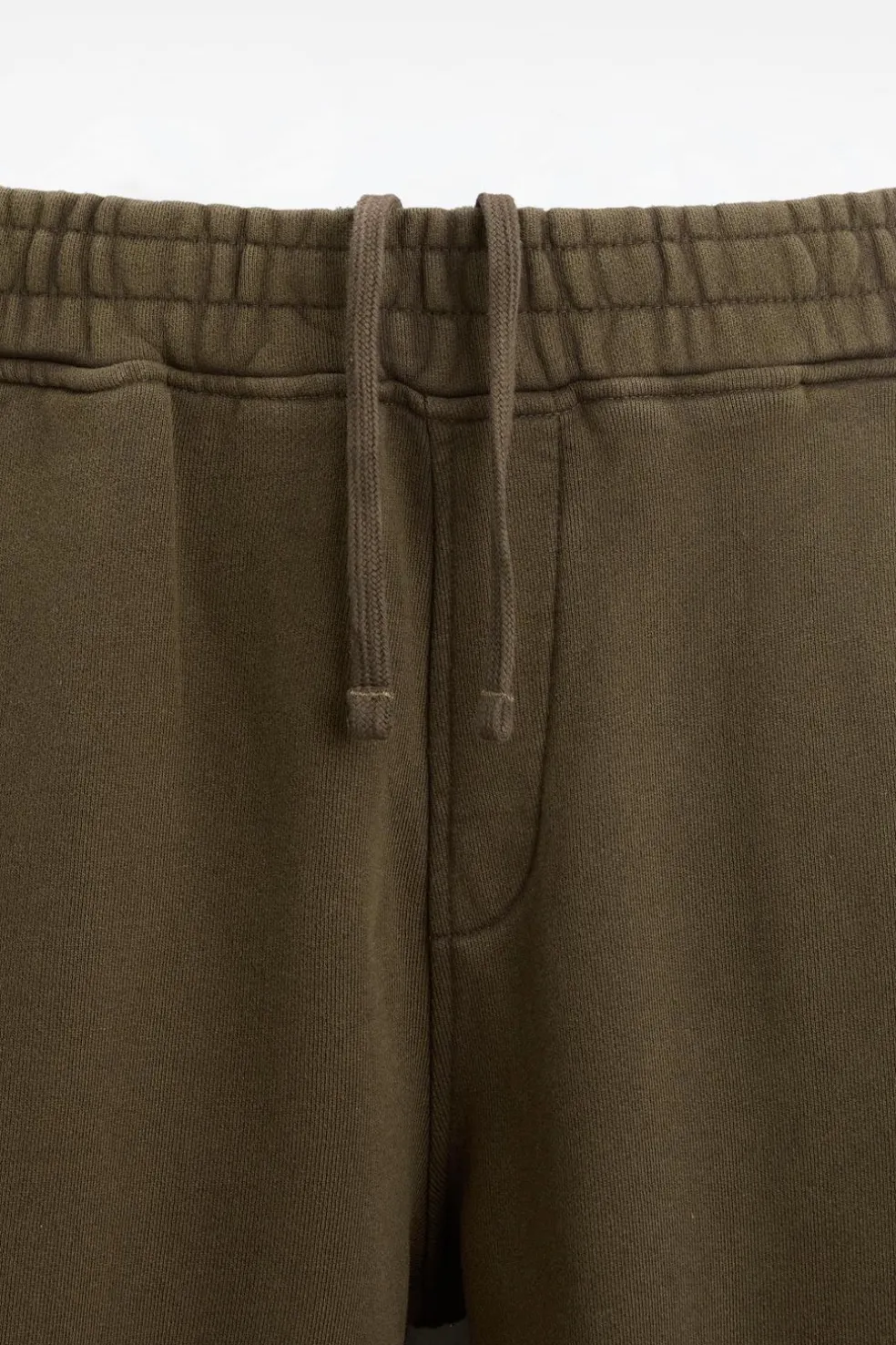 ZARA Vestuário De Inverno|Calças^CALÇAS JOGGER OVERSIZE LIMITED EDITION Caqui-escuro