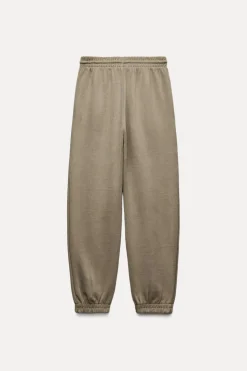 ZARA Winter Layersnew|Calças^CALÇAS JOGGER SOFT Camel-claro