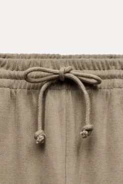 ZARA Winter Layersnew|Calças^CALÇAS JOGGER SOFT Camel-claro