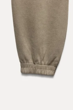 ZARA Winter Layersnew|Calças^CALÇAS JOGGER SOFT Camel-claro