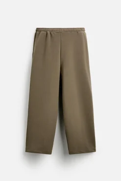 ZARA Vestuário De Inverno|Calças^CALÇAS JOGGER TÉCNICAS CONFORT Caqui-escuro