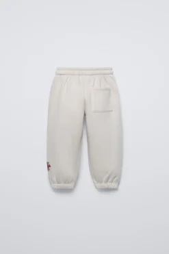 CALÇAS JOGGING TEXTO-ZARA Outlet