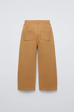 CALÇAS LARGAS COM CORTES-ZARA Flash Sale