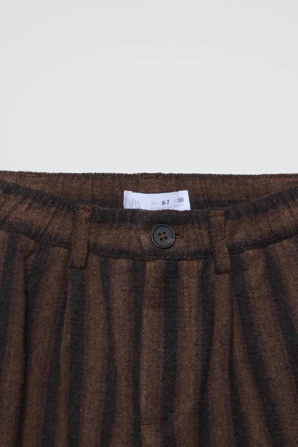 CALÇAS ÀS RISCAS-ZARA Best Sale