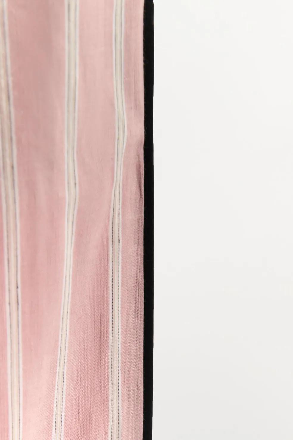ZARA Calças|Lingerie^CALÇAS ÀS RISCAS COM VIVOS A CONTRASTE Rosa-lavado