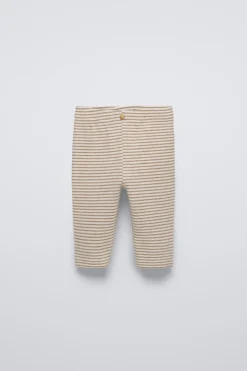 CALÇAS ÀS RISCAS SOFT TOUCH-ZARA Flash Sale