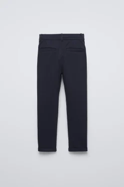 CALÇAS SLIM CHINO COMFORT PIQUÉ-ZARA Cheap