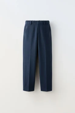 CALÇAS SLIM FIT FATO COMFORT-ZARA Store