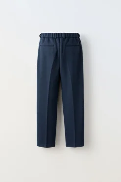 CALÇAS SLIM FIT FATO COMFORT-ZARA Store