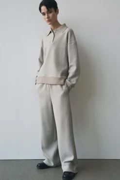 ZARA Winter Layersnew|Calças^CALÇAS SOFT Bege-vigoré