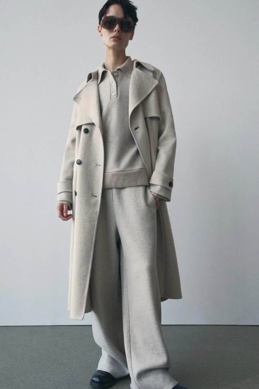 ZARA Winter Layersnew|Calças^CALÇAS SOFT Bege-vigoré