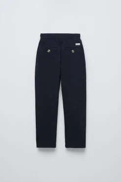 CALÇAS TAPERED COM PINÇAS-ZARA Sale