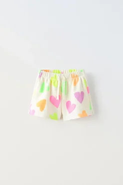 CALÇÕES BERMUDA BÁSICOS ESTAMPADOS-ZARA Cheap