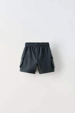 CALÇÕES BERMUDA CARGO COM ETIQUETA-ZARA Discount