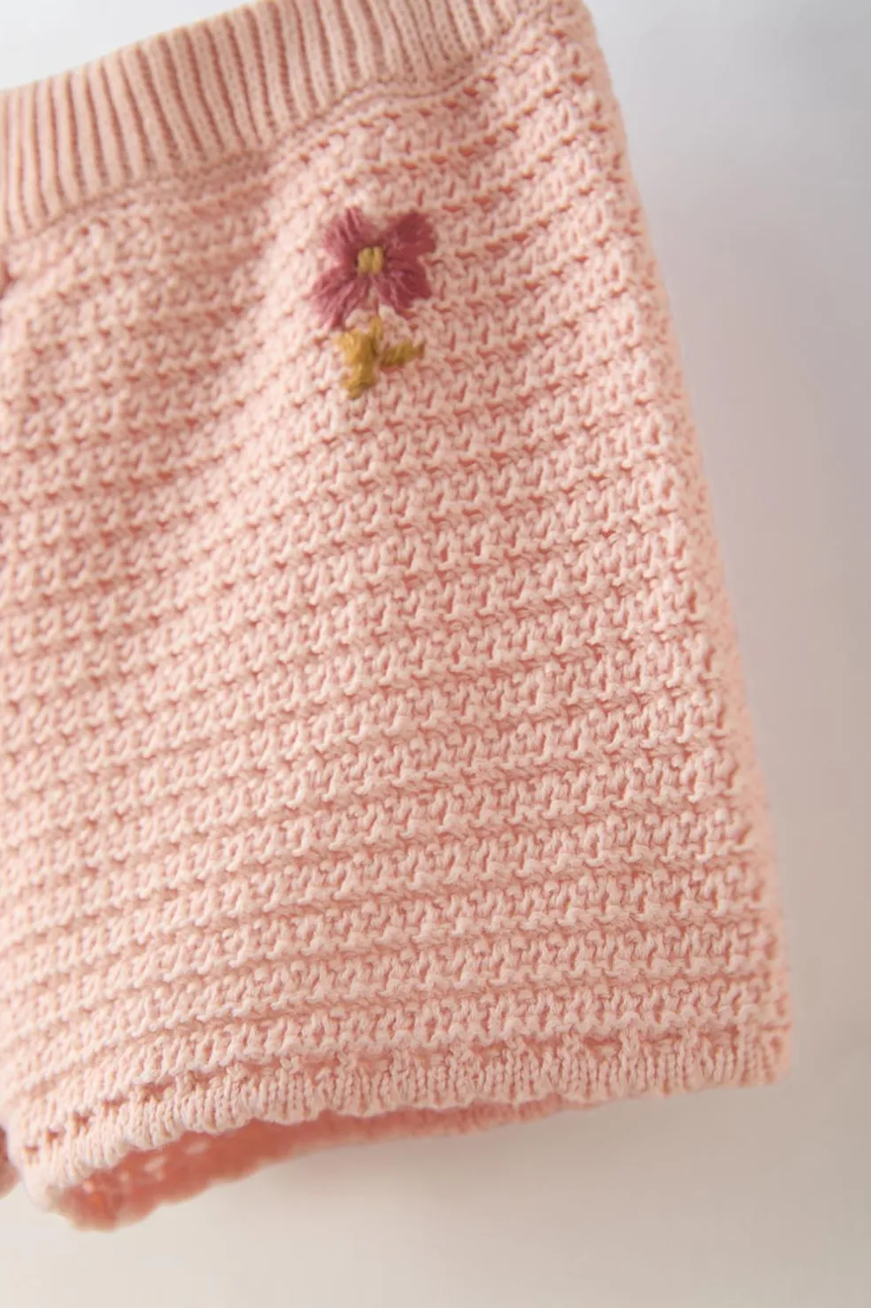 CALÇÕES BERMUDA DE MALHA COM FLOR-ZARA Flash Sale