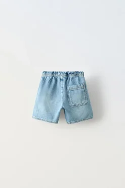 CALÇÕES BERMUDA DENIM BIG OLITA-ZARA Fashion