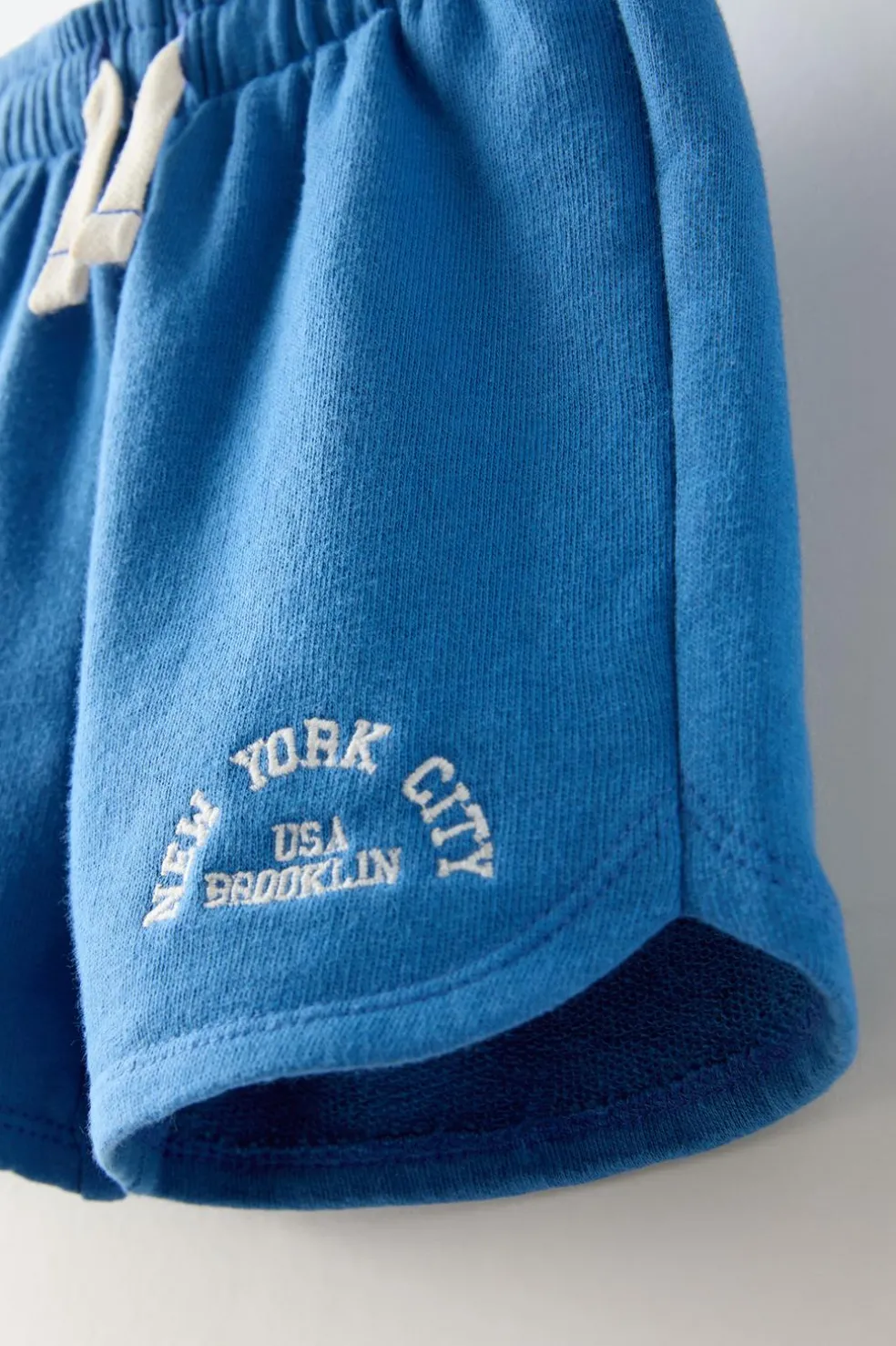 CALÇÕES BERMUDA MENSAGEM BORDADA-ZARA Cheap