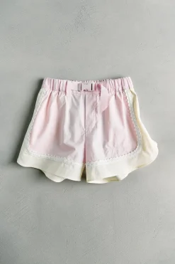CALÇÕES BERMUDA TÉCNICOS EM CONTRASTE - SEJA NY-ZARA Cheap