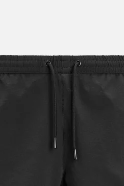 ZARA Acessórios^CALÇÕES DE BANHO CURTOS COM ESTRUTURA Preto