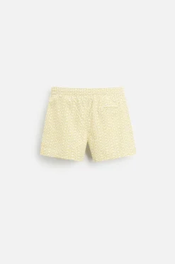 ZARA Acessórios^CALÇÕES DE BANHO REGULAR FIT COM ESTAMPADO GEOMÉTRICO Azeite