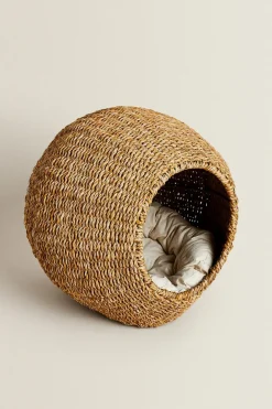 ZARA Animais De Estimação|Animais De Estimação^CAMA SEAGRASS ANIMAIS DE ESTIMAÇÃO Bege-claro