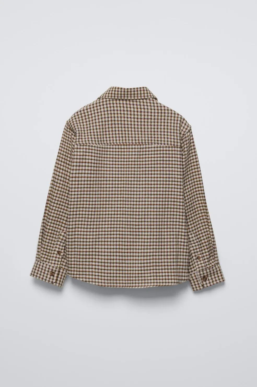 CAMISA AOS QUADRADOS-ZARA Clearance