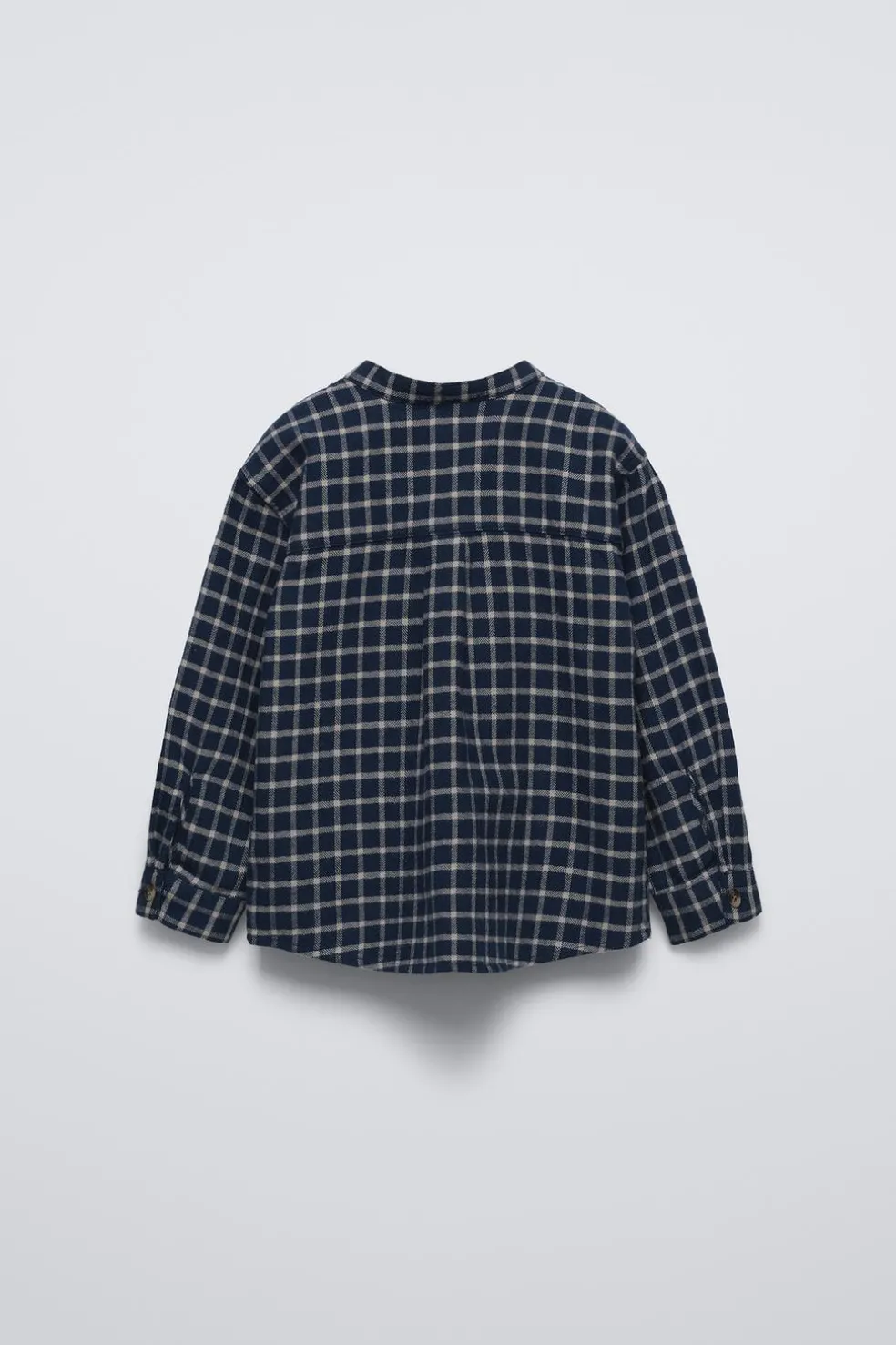 CAMISA AOS QUADRADOS-ZARA Cheap