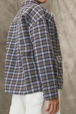 CAMISA AOS QUADRADOS LIMITED EDITION-ZARA Fashion