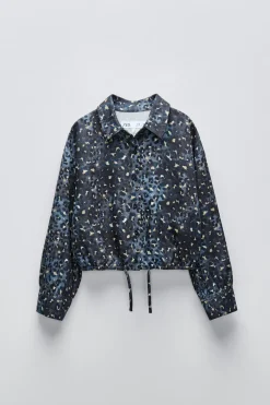 CAMISA C/ ANIMAL ESTAMPADO-ZARA Hot