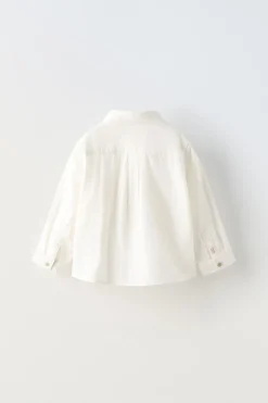 CAMISA C/ BOLSO-ZARA Fashion