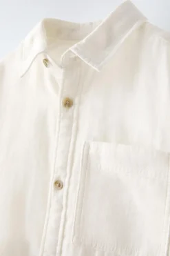 CAMISA C/ BOLSO-ZARA Fashion