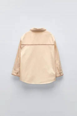 CAMISA COM BORDADOS-ZARA Shop