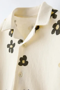 CAMISA COM ESTAMPADO FLORAL-ZARA Store