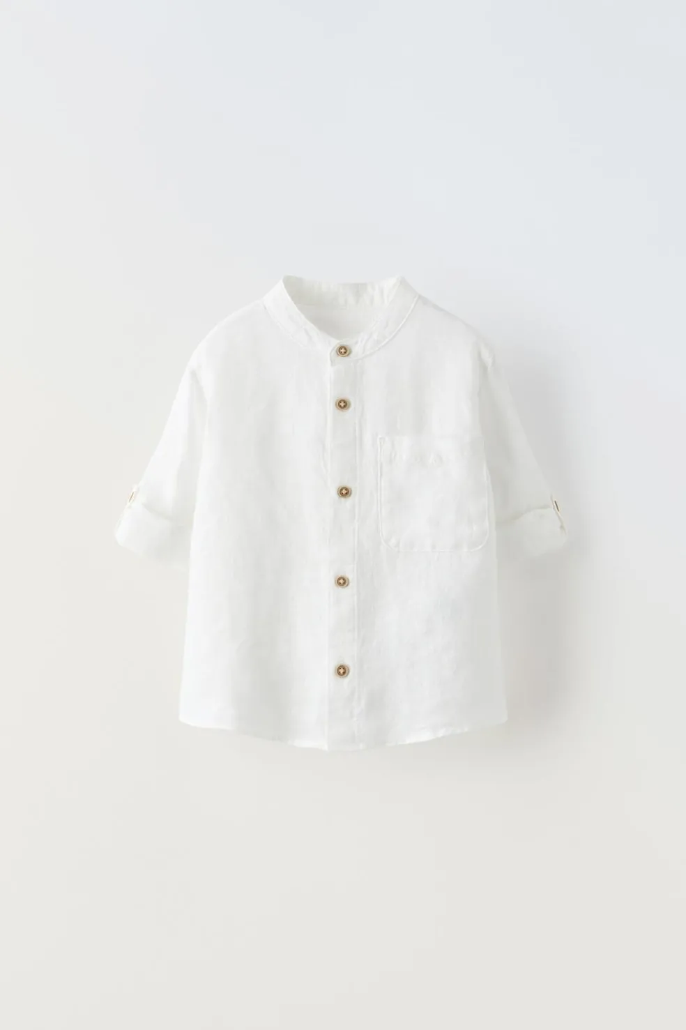 CAMISA COM LINHO-ZARA Outlet