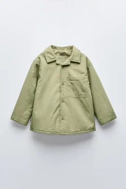 CAMISA COMPRIDA ACOLCHOADA-ZARA Cheap