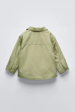 CAMISA COMPRIDA ACOLCHOADA-ZARA Cheap