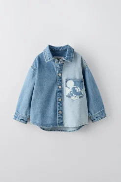 CAMISA COMPRIDA DENIM MICKEY MOUSE © DISNEY-ZARA Store