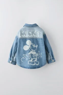CAMISA COMPRIDA DENIM MICKEY MOUSE © DISNEY-ZARA Store