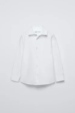 CAMISA DE ALGODÃO-ZARA Flash Sale