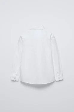 CAMISA DE ALGODÃO-ZARA Flash Sale