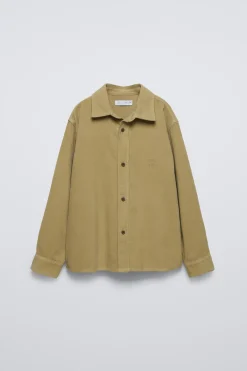 CAMISA DE BOMBAZINA FINA-ZARA Outlet