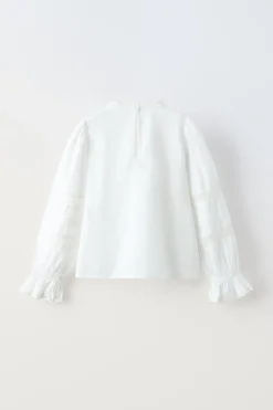 CAMISA DE ESTILO ROMÂNTICO-ZARA New