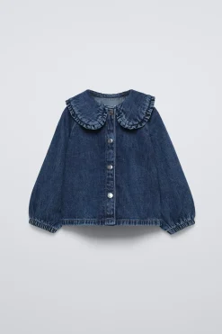 CAMISA DE GANGA GOLA DE BEBÉ-ZARA Cheap