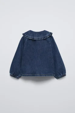 CAMISA DE GANGA GOLA DE BEBÉ-ZARA Cheap
