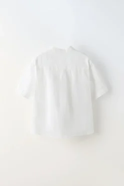 CAMISA DE LINHO-ZARA Cheap