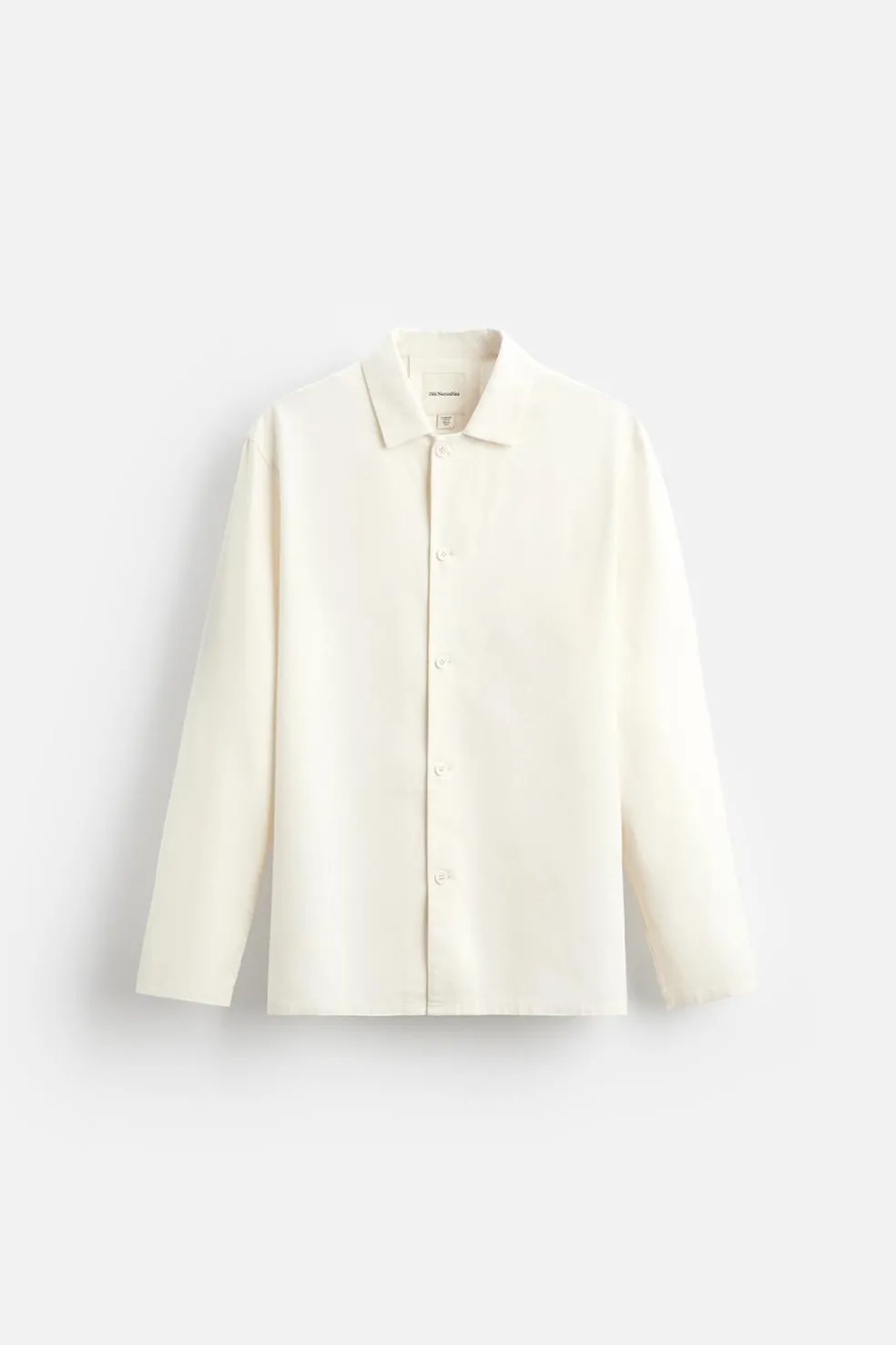 ZARA Camisas^CAMISA DE SEDA X NANUSHKA Branco-marfim