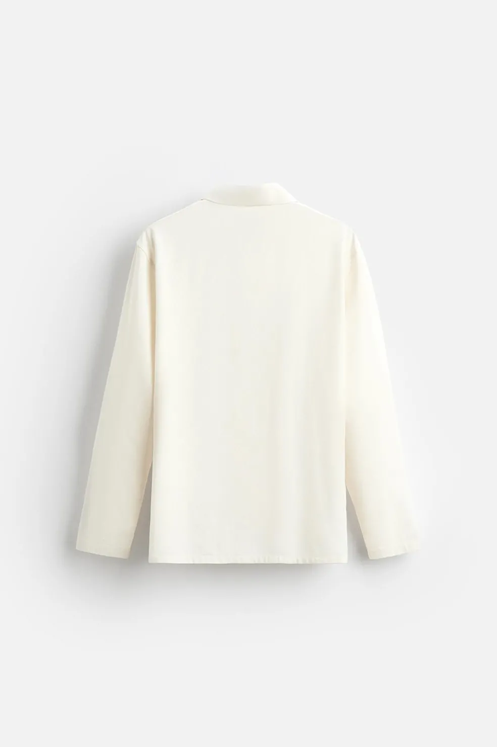 ZARA Camisas^CAMISA DE SEDA X NANUSHKA Branco-marfim