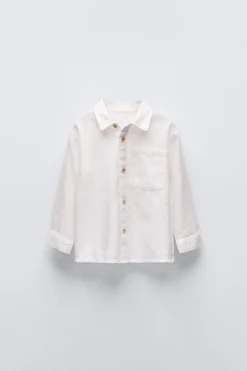 CAMISA ESTRUTURA BOLSO-ZARA Clearance