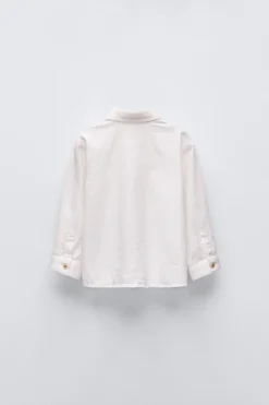 CAMISA ESTRUTURA BOLSO-ZARA Clearance