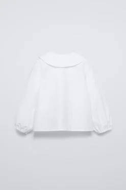 CAMISA POPELINA LAÇOS-ZARA Shop